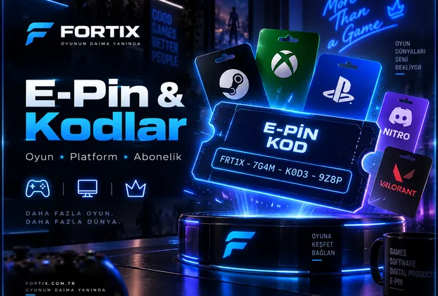 Gaming & E-Pin Satış Tasarımı