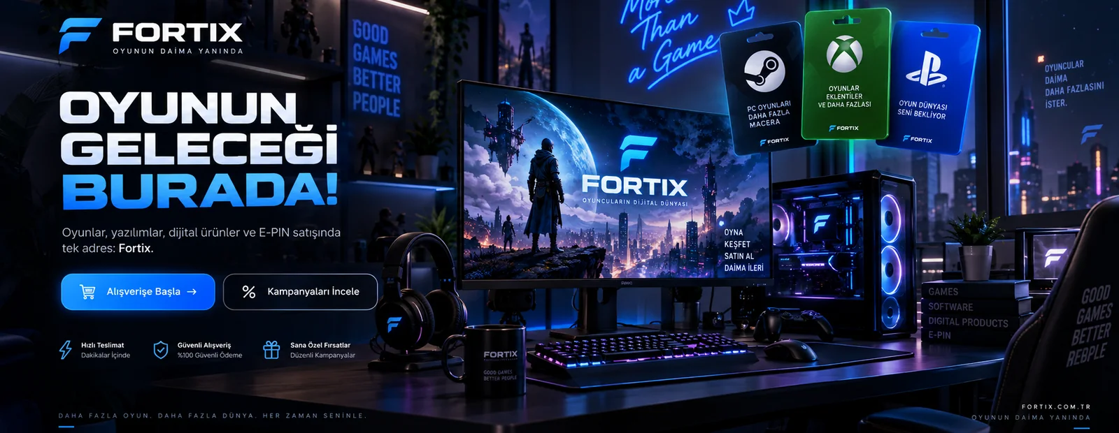 Fortix dünyasına hoş geldin
