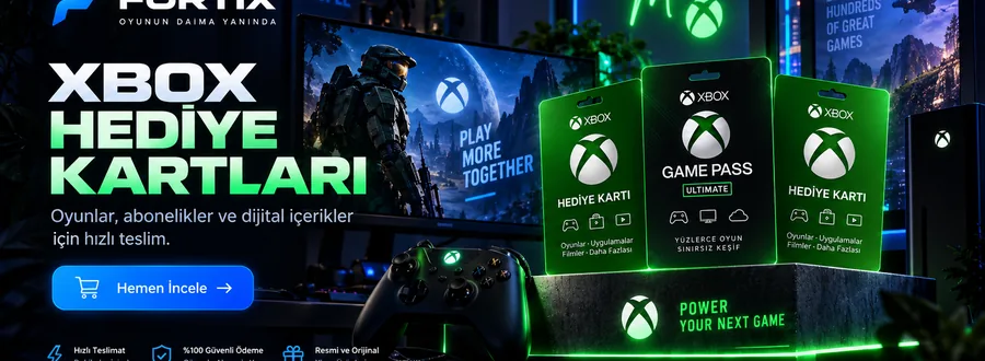 Xbox hediye kartları